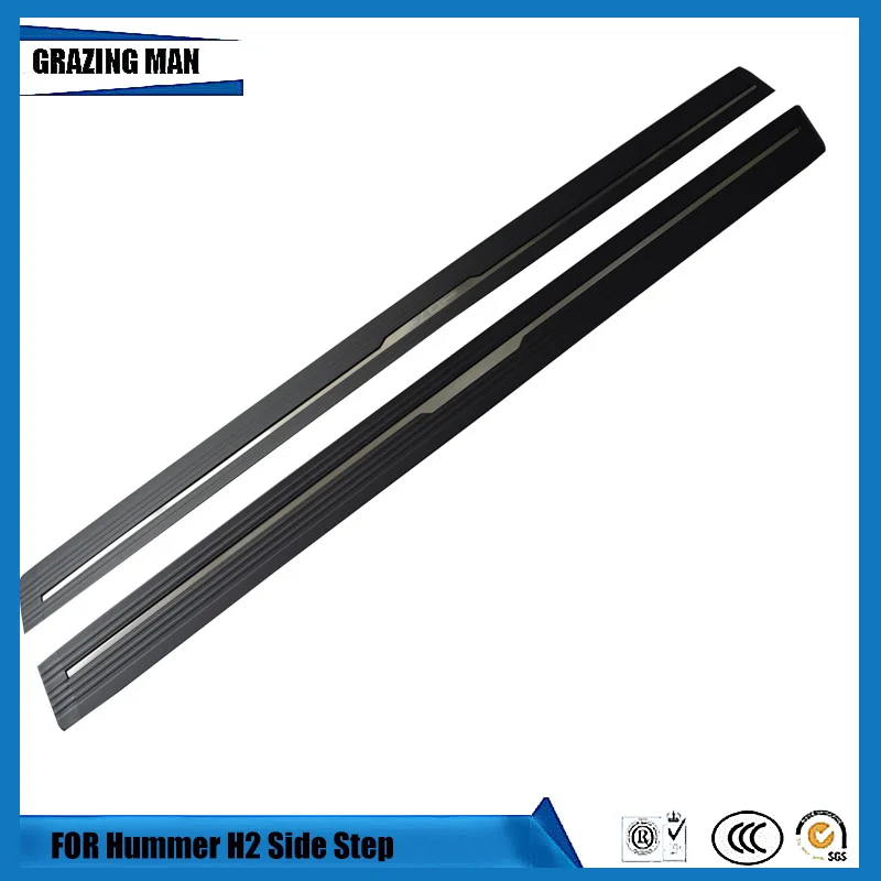 Алюминиевая автоматическая Накидная электрическая педаль подножка для Hummer H2 H3