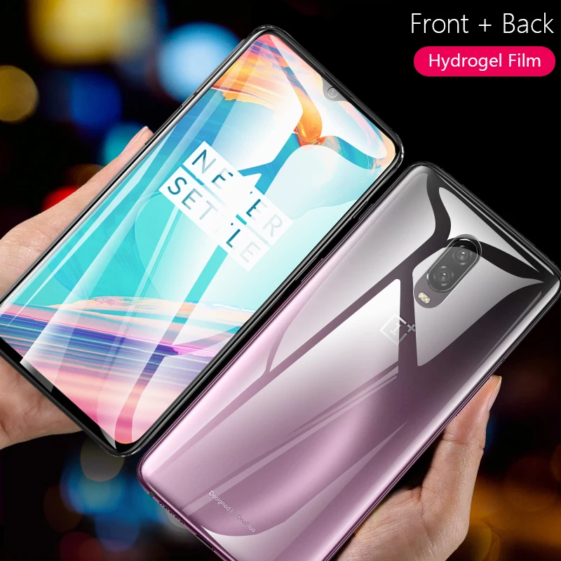 Изогнутая 3d пленка для Oneplus 7 Pro Защитная экрана телефона Oneplus7 5T 6 3 полноэкранное