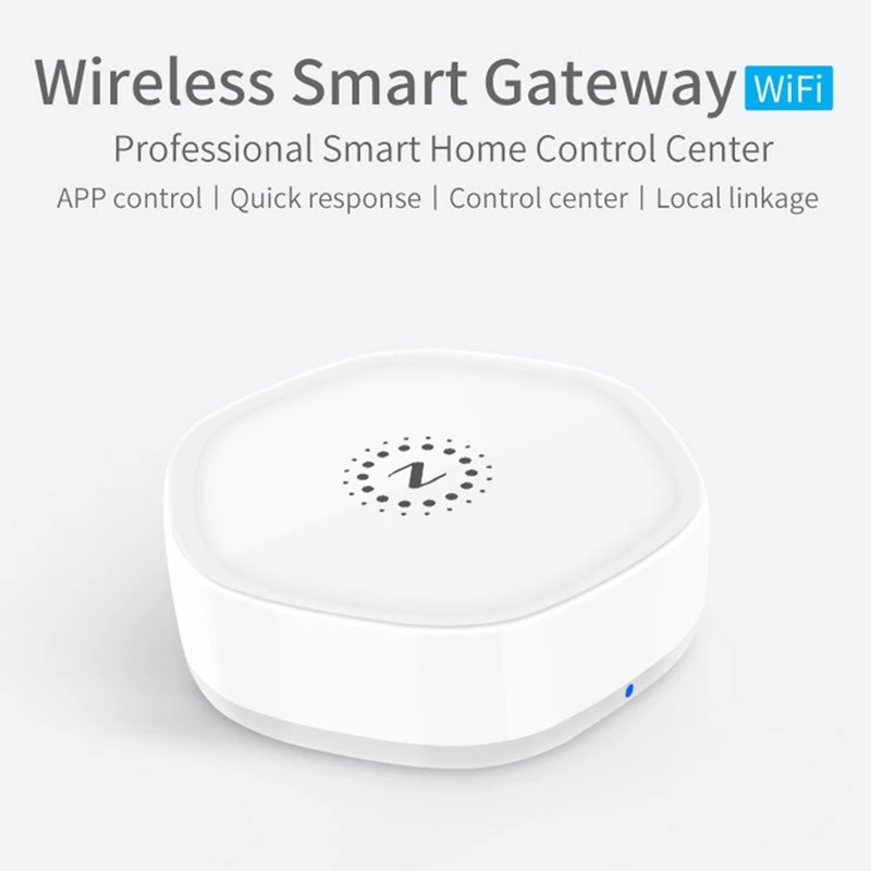 Smart Zigbee Gateway Wireless WIFI Multifunction Device Linkage Tuya Work with Home APP | Электроника