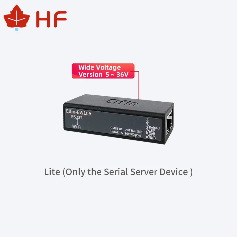 HF Наименьший Elfin-EW10A беспроводные сетевые устройства Modbus TPC IP Функция RJ45 RS232 для