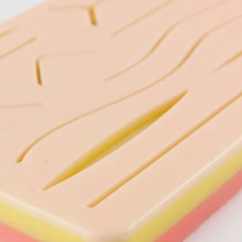 

Skin Suture Training Kit Pad Suture Training Kit Suture Pad Trauma Accessories for Practice and Training Use