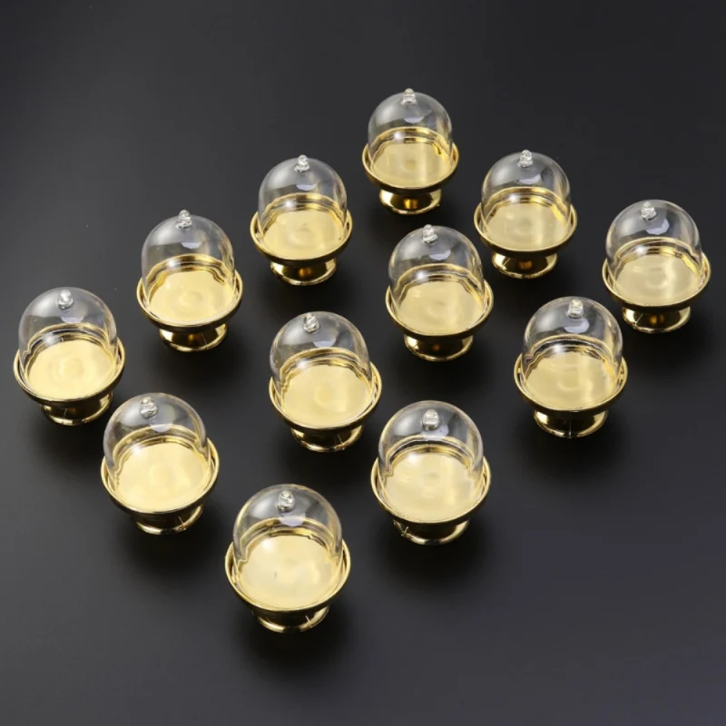 12 шт. прозрачная пластиковая коробка для конфет|Бутылки банки и коробки| |