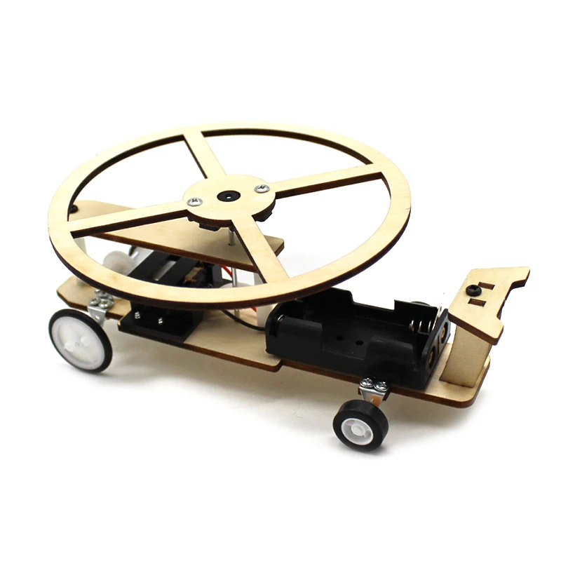 Деревянный вертолет № 1 ручной работы DIY модель таксирующего самолета технология