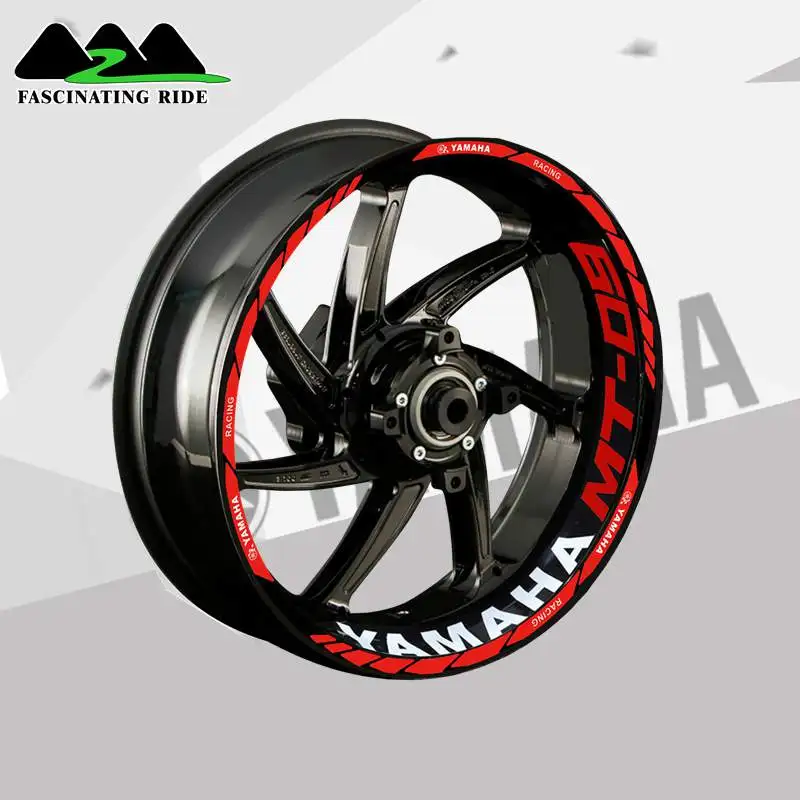 Подходит для Yamaha mt03 mt07 mt09 mt10 наклейка на мотоцикл водонепроницаемая отражающая