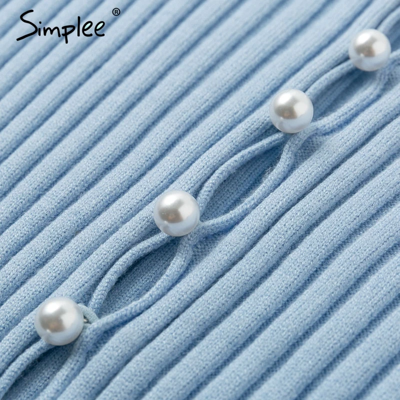 Simplee вязаный короткая кардиган женский осень-зима кардиганV-образным вырезом