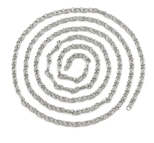 Цепочка с шариками из нержавеющей стали, 5 м/лот, 2 мм