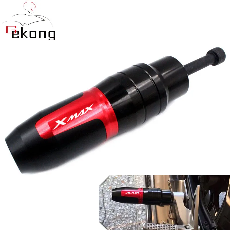 

For YAMAHA XMAX 125 250 300 400 XMAX300 X Motorcycle Accessories CNC Frame Crash Pads Exhaust Sliders Crash Protector With logo