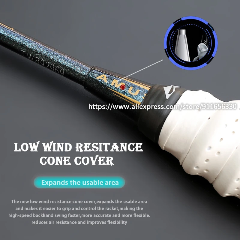 Ракетки для бадминтона из углеродного волокна Ultarlight 5U 77 г |