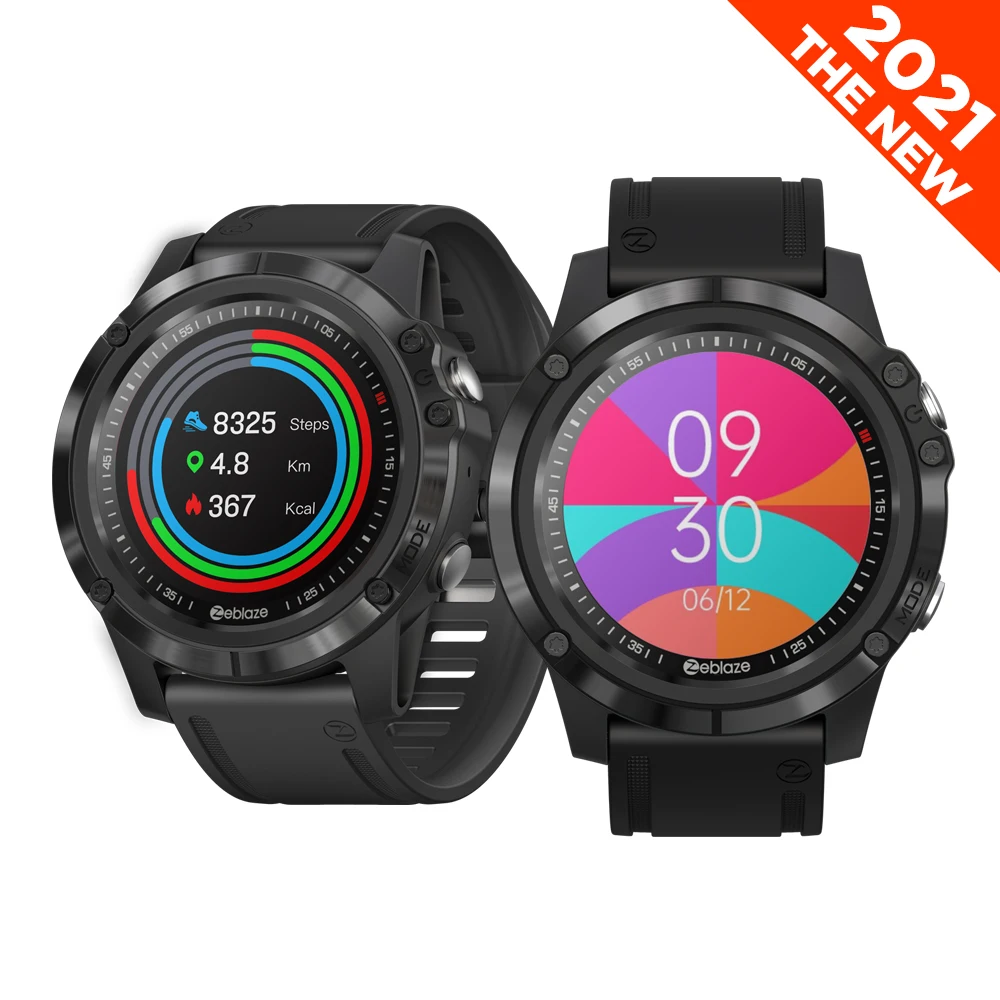 

The New 2021 Zeblaze VIBE 3S HD 1.3'' HD Color Touch Screen 360*360 Health & Fitness smartwatch 25 days Battery Life smart watch