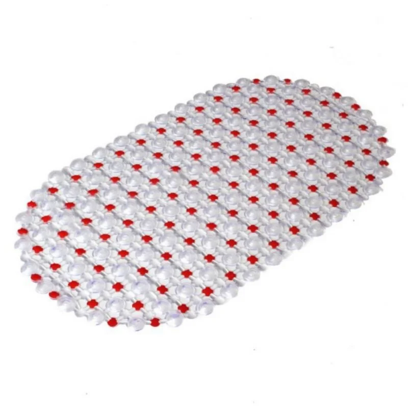 

Tub Bath Shower New 68x38cm Tub Clear Bubble Mat Safety Anti-slip Floor Mat Rug