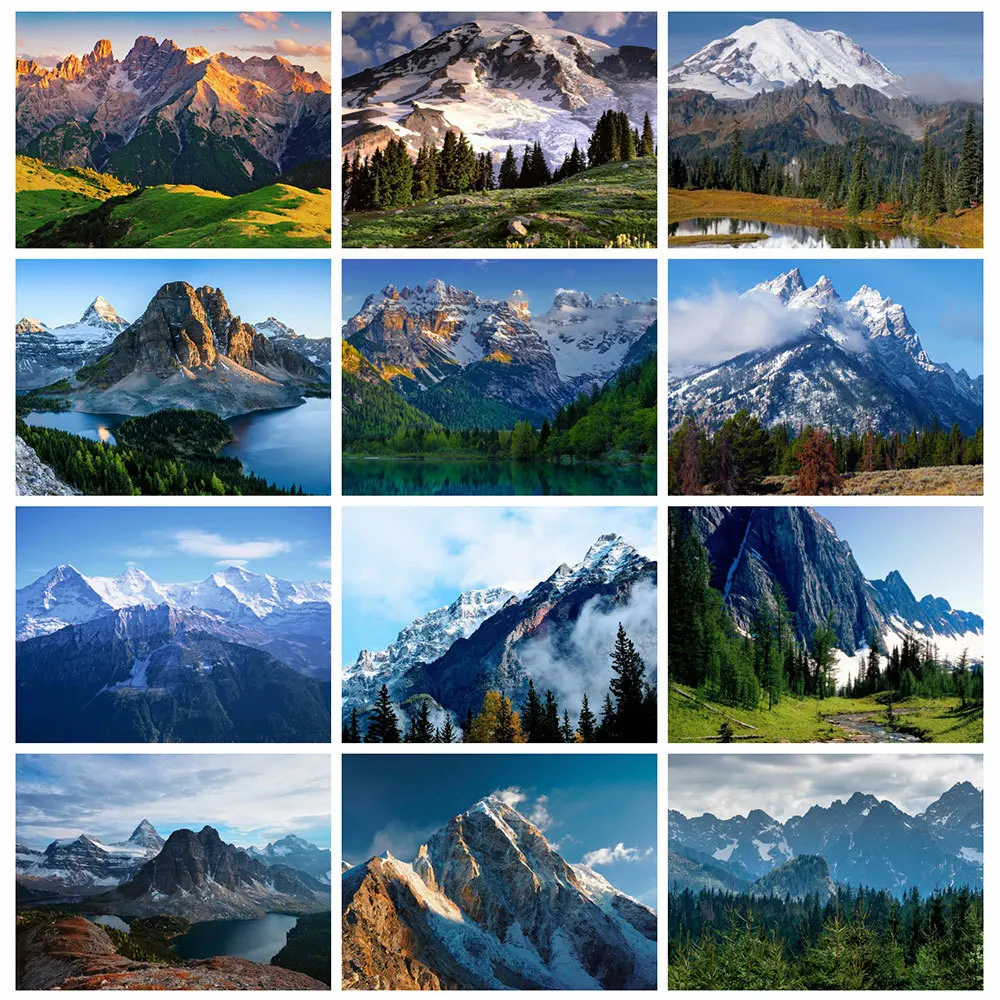 

HUACAN 5D Diamond Painting New Landscape Diamond Embroidery Cross Stitch Mountain Pictures Of Rhinestones Mosaic Wall Art