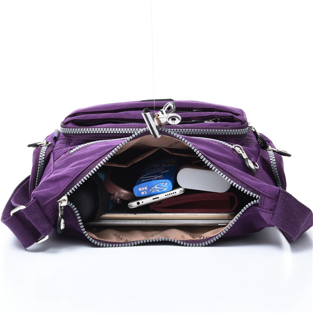 Bags For Women 2020 Femme Large Capacity Nylon Shoulder Bag Waterproof Elegant Daily Shopping Handbag Crossbody Messenger | Багаж и сумки