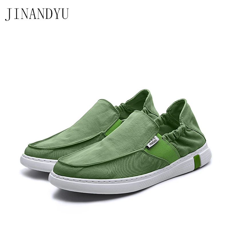 Canvas Shoes Men Breathable Casual Shoes Men Shoes Loafers New Soft Comfortable Outdoor Flat Lazy Shoes for Male Chaussure Homme