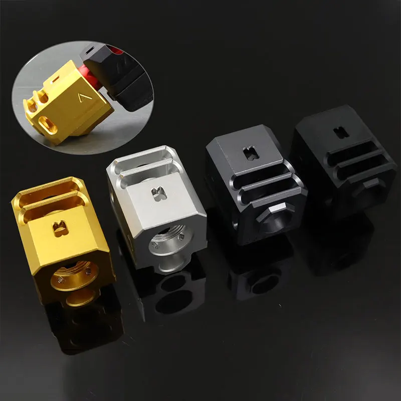 

14 мм CCW 417 компенсатор для Airsoft GBB игрушечного пистолета Gel Blaster Kublai P1 Glock G17 G18 G19 G26 G34 G43 GEN 1 2 3 4 5