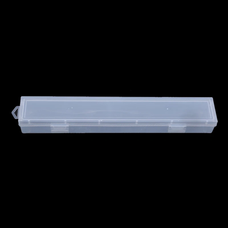 1Pc Transparent Brush Painting Pencils Storage Box Watercolor Pen Container Drawing Tools Bin Sturdy Plastic Stationery | Дом и сад
