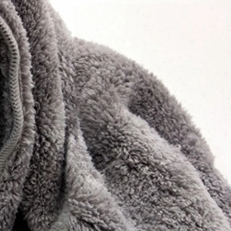 

6PCS 500GSM 40X40Cm Super Thick Plush Edgeless Microfiber Towels Car Care Cleaning Cloths Microfibre Polishing Detailing Drying