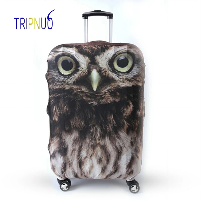 Эластичный чехол TRIPNUO для чемодана защитный с голубыми глазами аксессуары