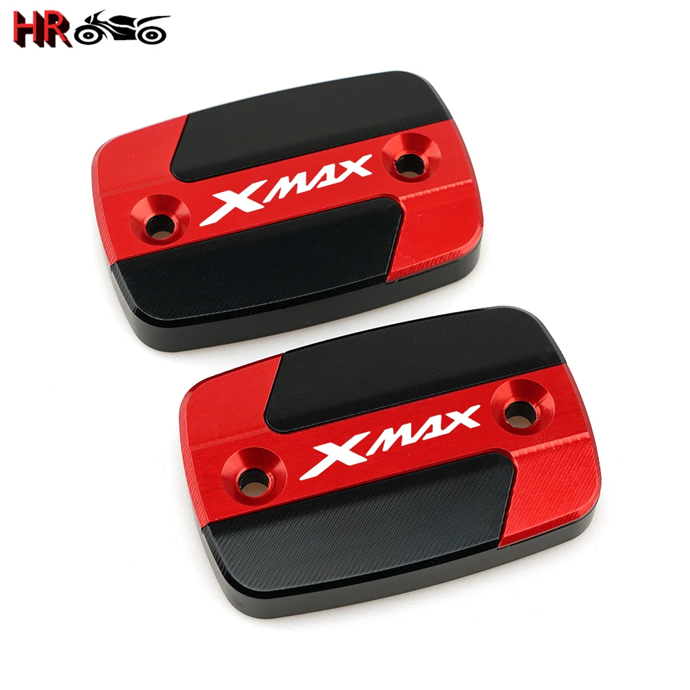 

Fit For YAMAHA X-MAX XMAX 125 250 300 Xmax125 Xmax300 XMAX250 2017-2020 Pair Front Brake Clutch Cylinder Fluid Reservoir Cover