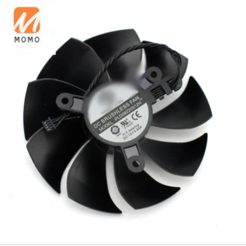 

Вентилятор Охлаждения видеокарты 09220S12H DC 2V 0.55A RTX2060 RTX2070 RTX2080 RTX2080ti
