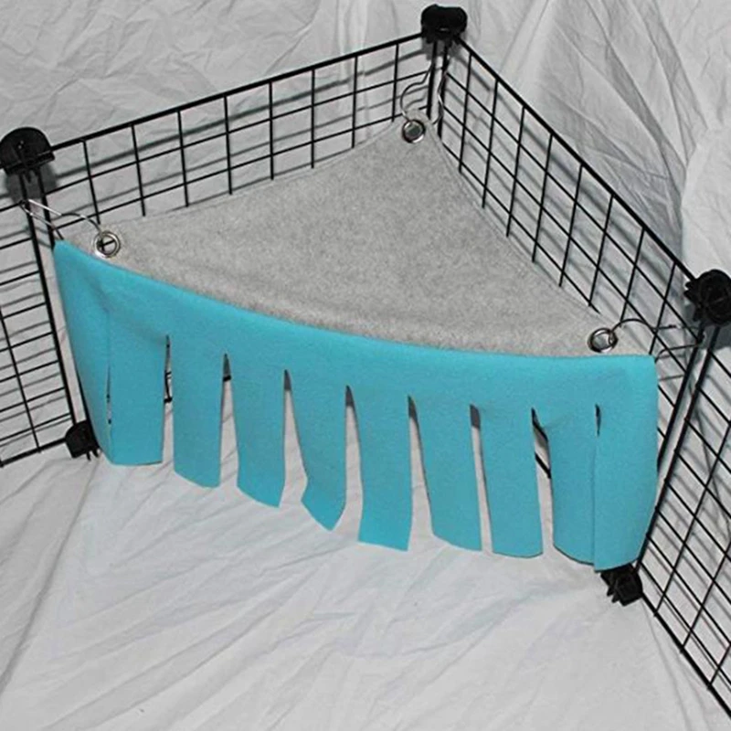 2019 синий новый питомец палатка бахрома полосы дизайн Питомник Кровать для