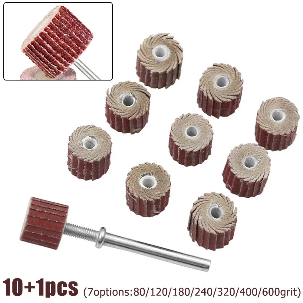 Шлифовальные диски Dremel абразивный инструмент с зернистостью 80/120/180/240/320/400/600 для