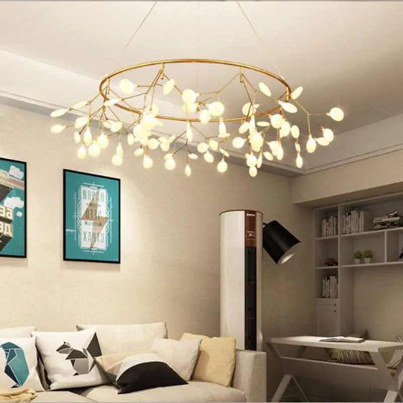 

Современные подвесные светильники G4, светодиодсветодиодный лампа для кафе, спальни, столовой, с несколькими головками, Скандинавская прост...