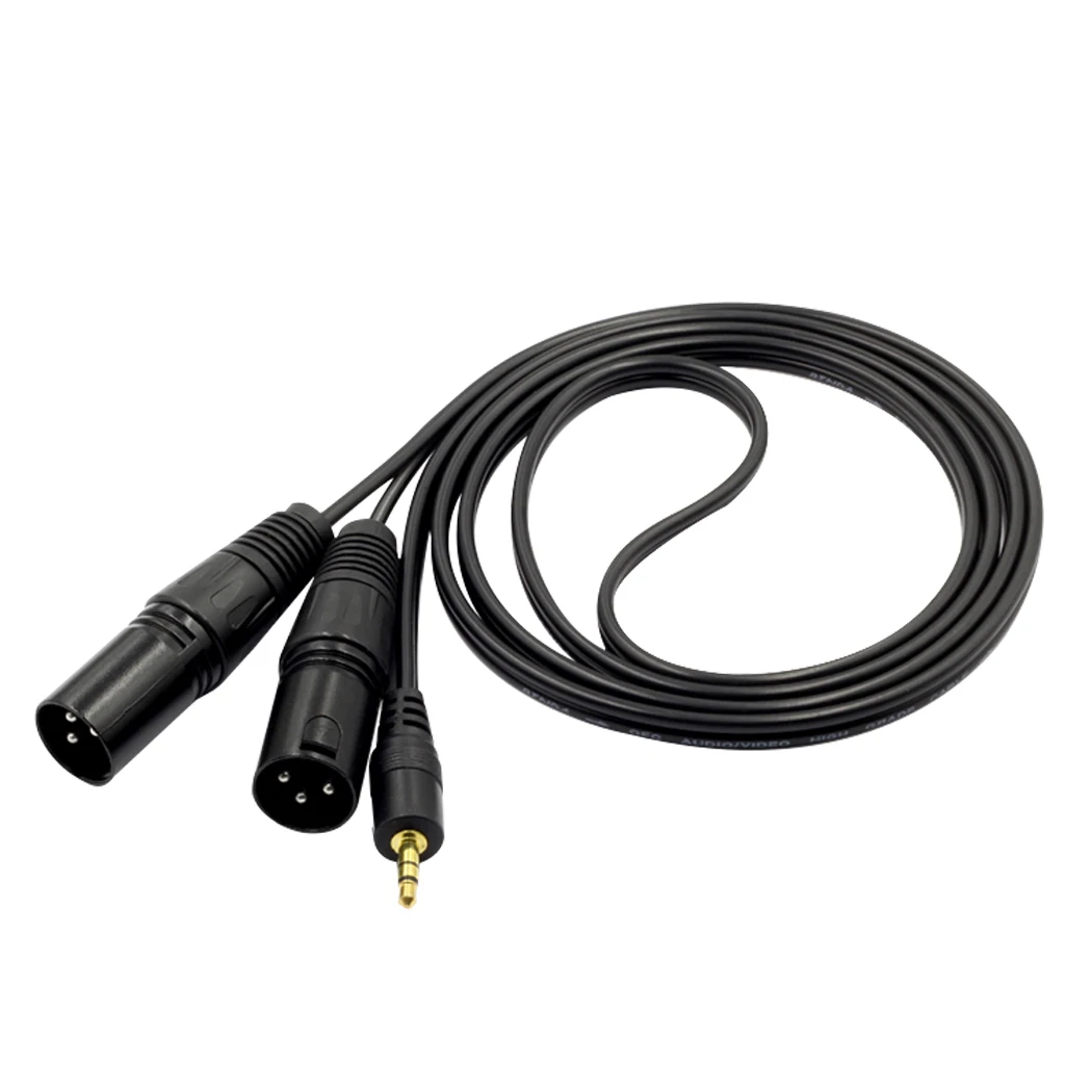 Аудиокабель jorinдо 1 5 м/3 футов разъем 3 мм в XLR 2 отверстия для усилителя MP3 микшерная