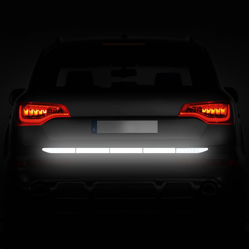 Car Reflective Sticker Auto Trunk Warning Strip for mazda 2 3 5 6 cx5 cx7 mx5 suzuki sx4 jimny swift saab 93 95 | Автомобили и