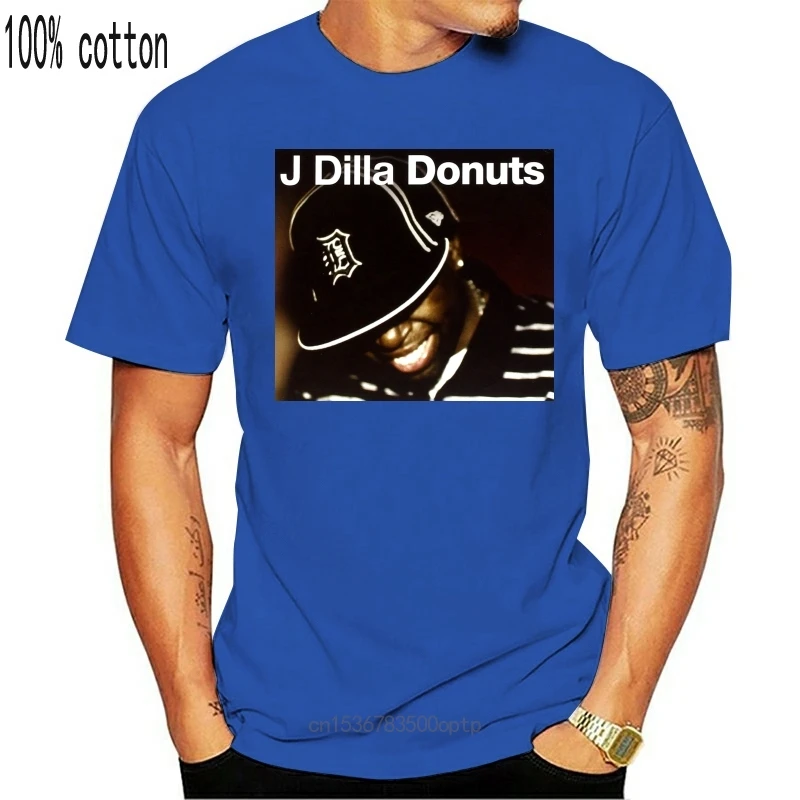 

Новинка, футболка J Dilla Donut, больше размеров и цветов, модный дизайн 2021