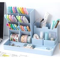pen holder desk organizer pencil holder organizers for desktop stand pens office accessories school stationery storage holders