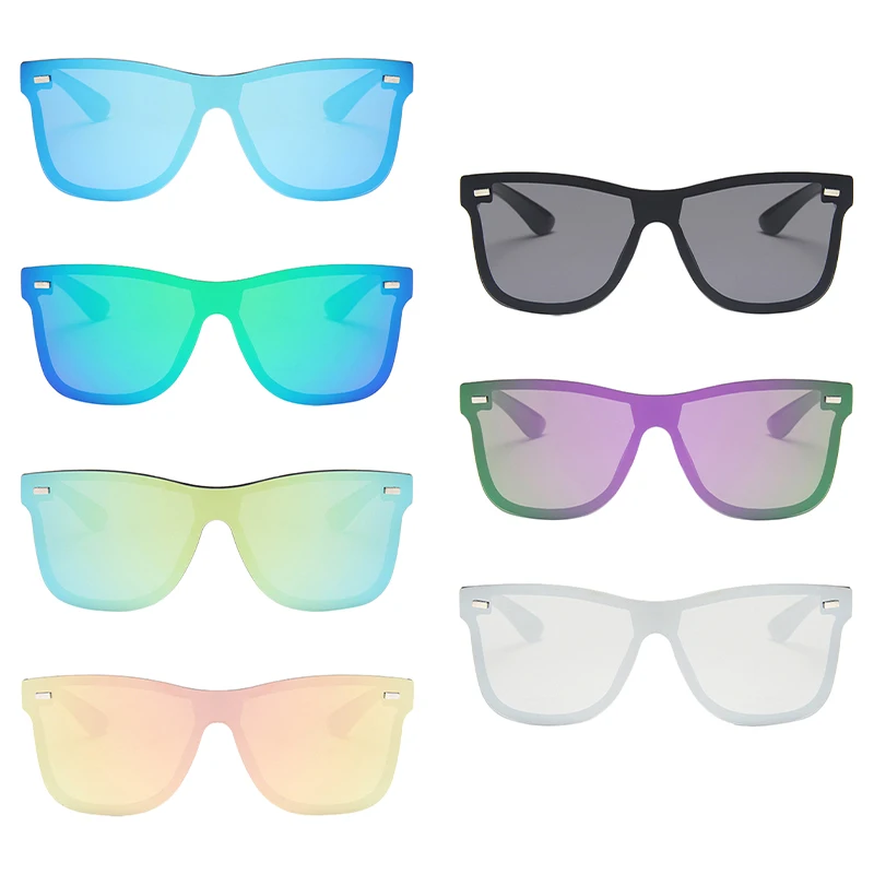 

Fashion Wrap Square NO Frame Retro Decorative Classic Sunglasses Women Men Versatile Sunglasses Outdoor Crycling Goggles