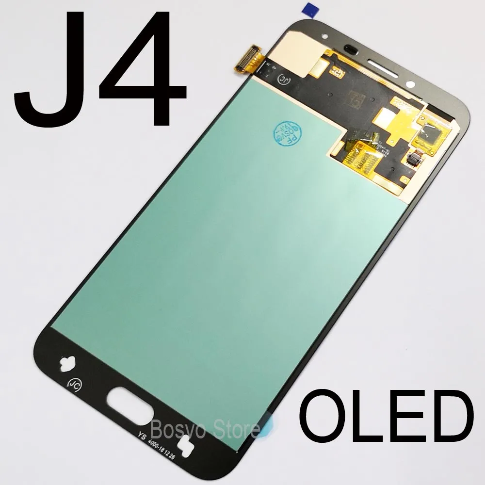 Pantalla LCD para Samsung Galaxy, montaje de digitalizador con pantalla t&aacute;ctil OLED, para J4, J400, J400F, J400G/DS, SM-J400F, venta al por mayor, 5 unids/lote-1