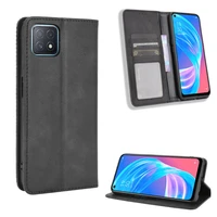 suitable for oppo a72 5g flip phone case universal oppo a73 5g oppo a72 4g retro luxury wallet shockproof protective cover