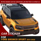 Виниловая наклейка на капот и боковую дверь для Ford Bronco Sport 2021 2022
