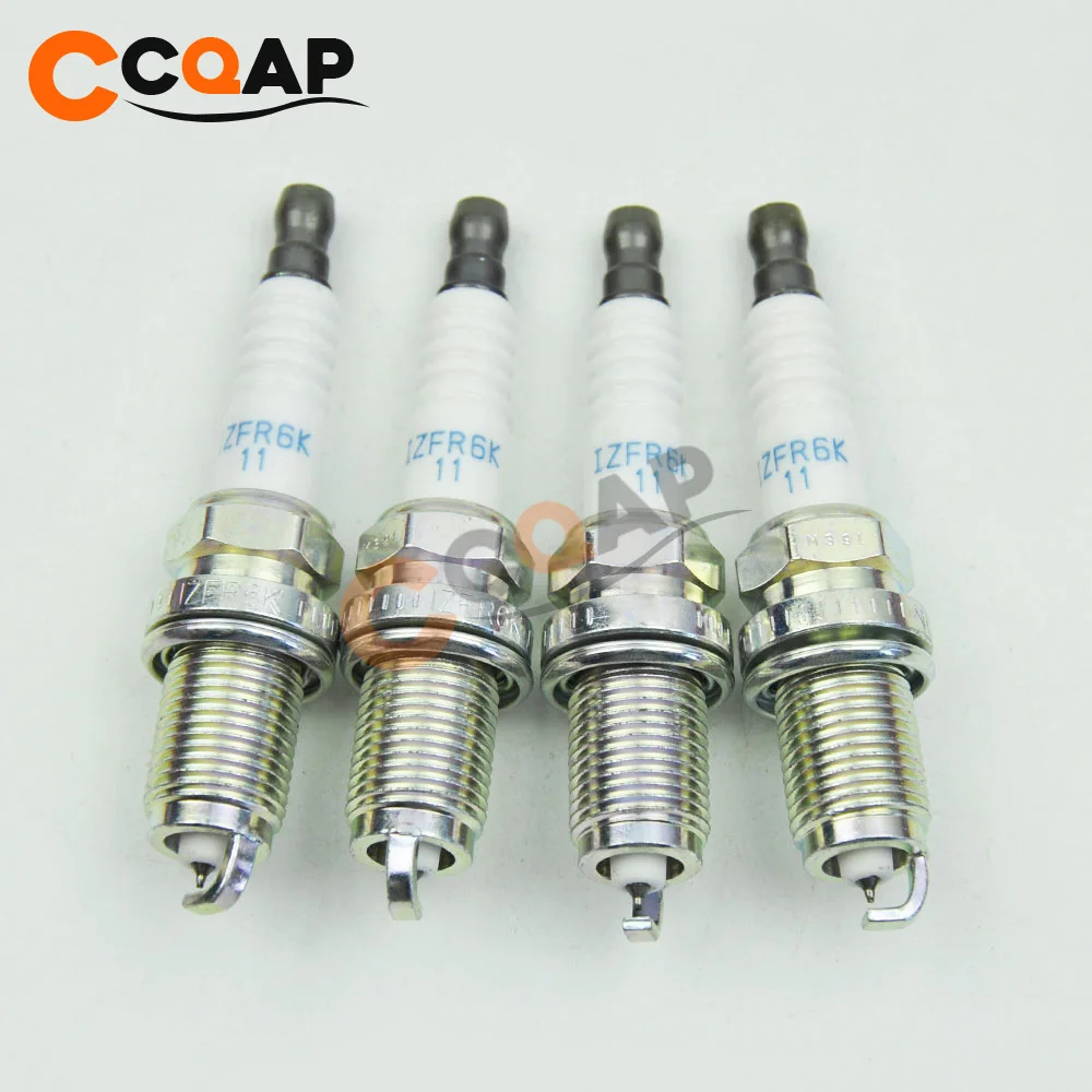 4 шт./лот 9807B 5617W IZFR6K 11 Лазерная иридиевая Свеча зажигания для Honda Accord CRV Acura RL RSX TL
