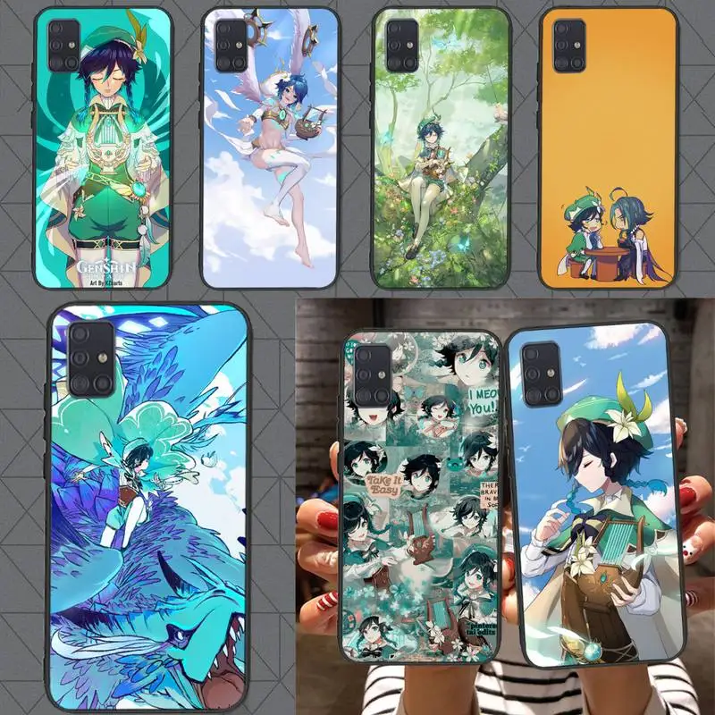 

Genshin Impact Cute Venti Phone Case for Samsung Galaxy J2 J4 J5 J6 J7 J8 Note5 7 8 9 10 20 prime plus lite ultra pro cover