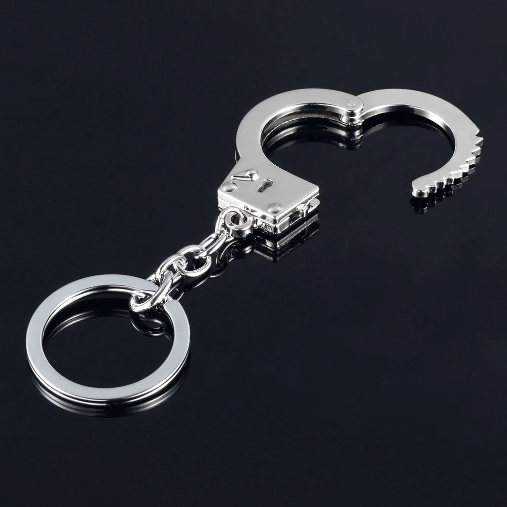 

2021 Handcuffs Key Chain for Girlfriend Boyfriend Car Key Ring Men Women Keychain Valentine Gift