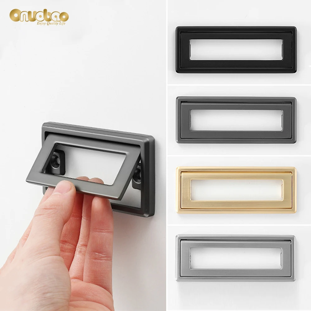 Перфорированная плоская ручка без выдвижных ящиков мебель прикроватный шкаф