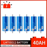 18pcs 66160 lithium titanate cell lto 2 3v 30ah 35ah 40ah 25000 cycle life for 12v 24v 36v 48v diy battery pack