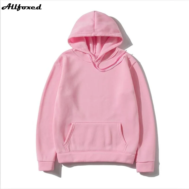 

Sweatshirts Men and Women Hoodies Long Sleeves Pullover Solid Color Casual Top Clothing Autumn Winter Fleece Hip Hop Style