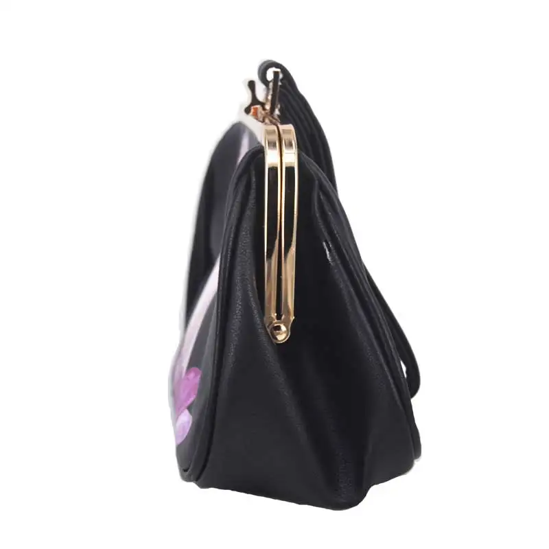 Модная женская кожаная сумка с рисунком персонажа универсальная Сумочка для