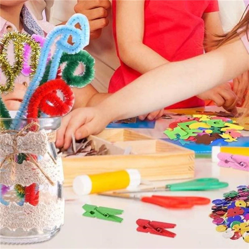 

DIY Art Craft Toys Arts Crafts Supplies For Kids Assorted Craft Art Supply Kit For Toddlers Kids Crafting Collage Arts Set