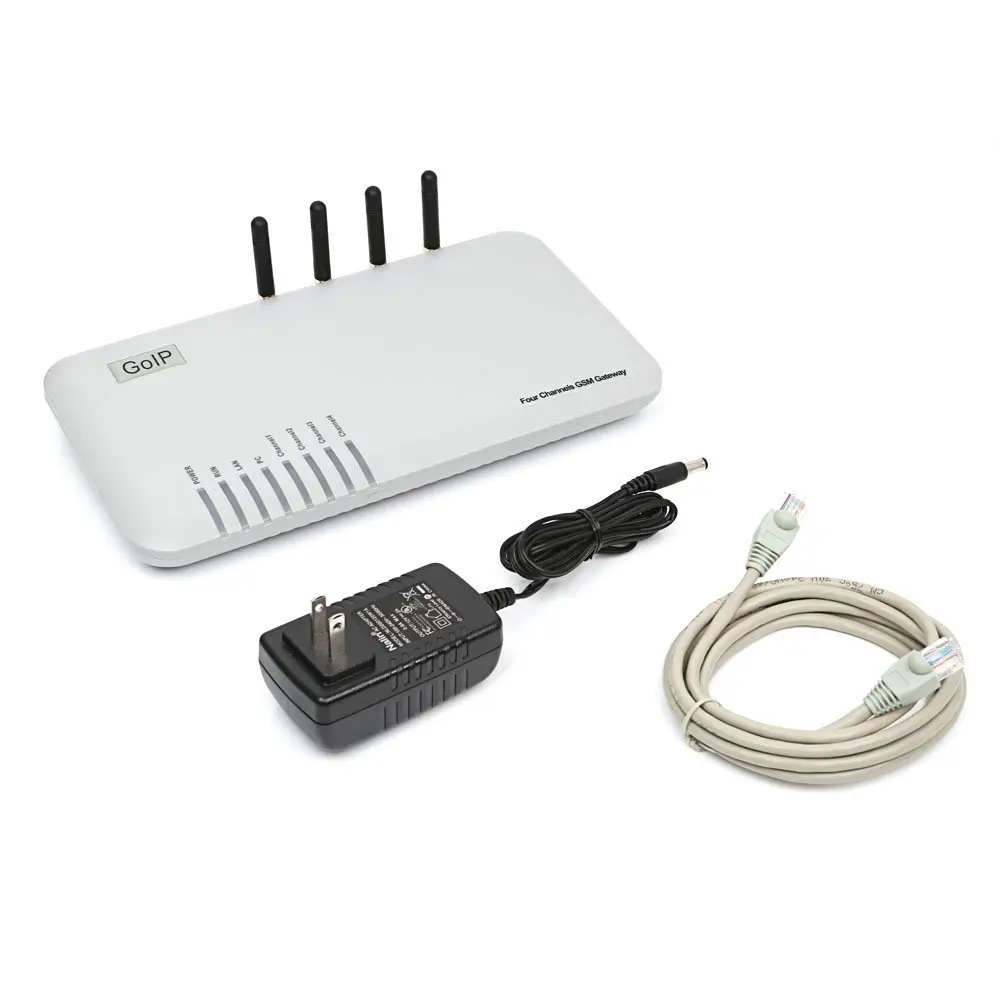 HBUDS диапазона квада GSM 4 шлюз канальный Voip Поддержка VPN и изменить IMEI SMS а также
