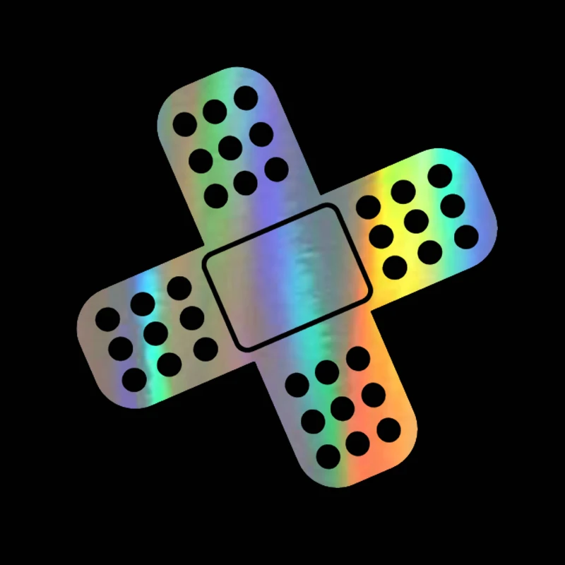 15*15 см Автомобильная наклейка Забавный JDM BAND помощь в покрытии царапин наклейки