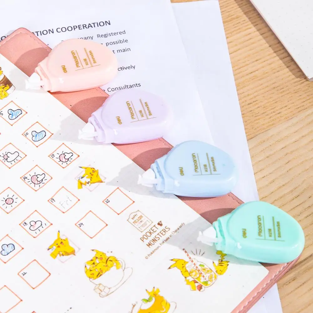 DELI Милая Корректирующая лента 24 шт./лот 5 м кавайная корректирующая маленькая