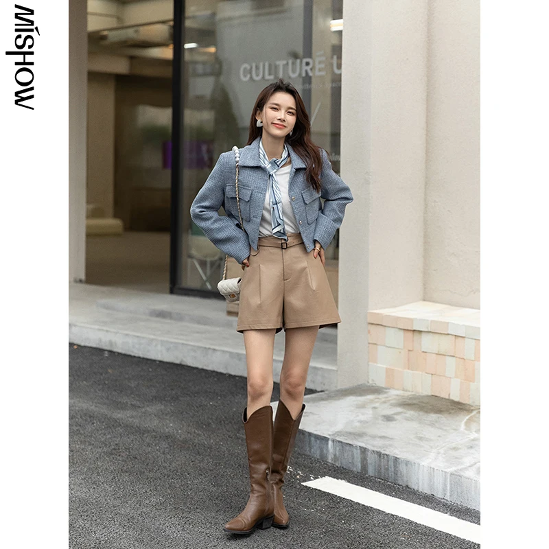 

Куртка женская осенняя с длинным рукавом, короткая, MXA35W0084