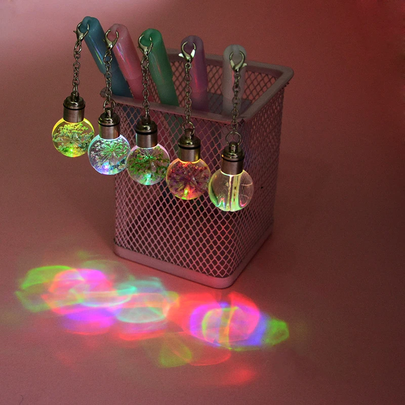 1 шт. креативные милые вечный Цветок светильник лампочка гелевая ручка с