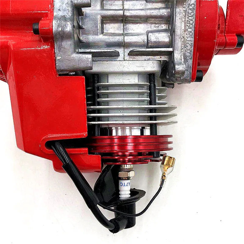 49CC высокопроизводительный Двигатель 2 тактный алюминиевый Потяните старт для