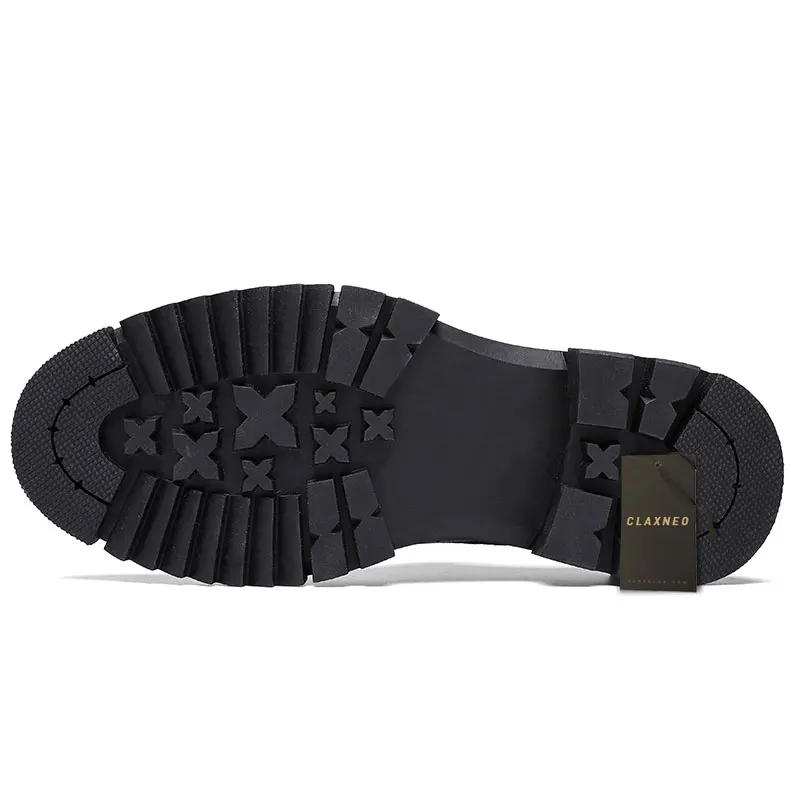 CLAXNEO Man Oxfords Genuine Leather 2020 Spring Male Dress Shoes High Increase clax Men's Derby Footwear Brand Big Size | Обувь