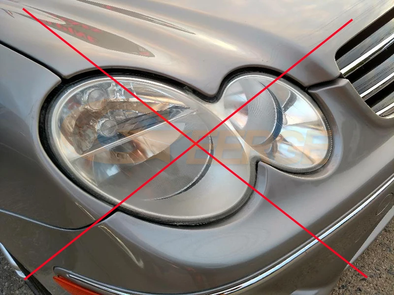 Для Mercedes Benz CLK CLASS W209 C209 A209 2007 2010 ксеноновая фара отличная ультра яркая CCFL